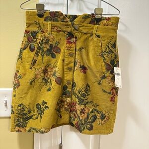 NWT ANTHROPOLOGIE PILCRO
CORDUROY MINI SKIRT size 4